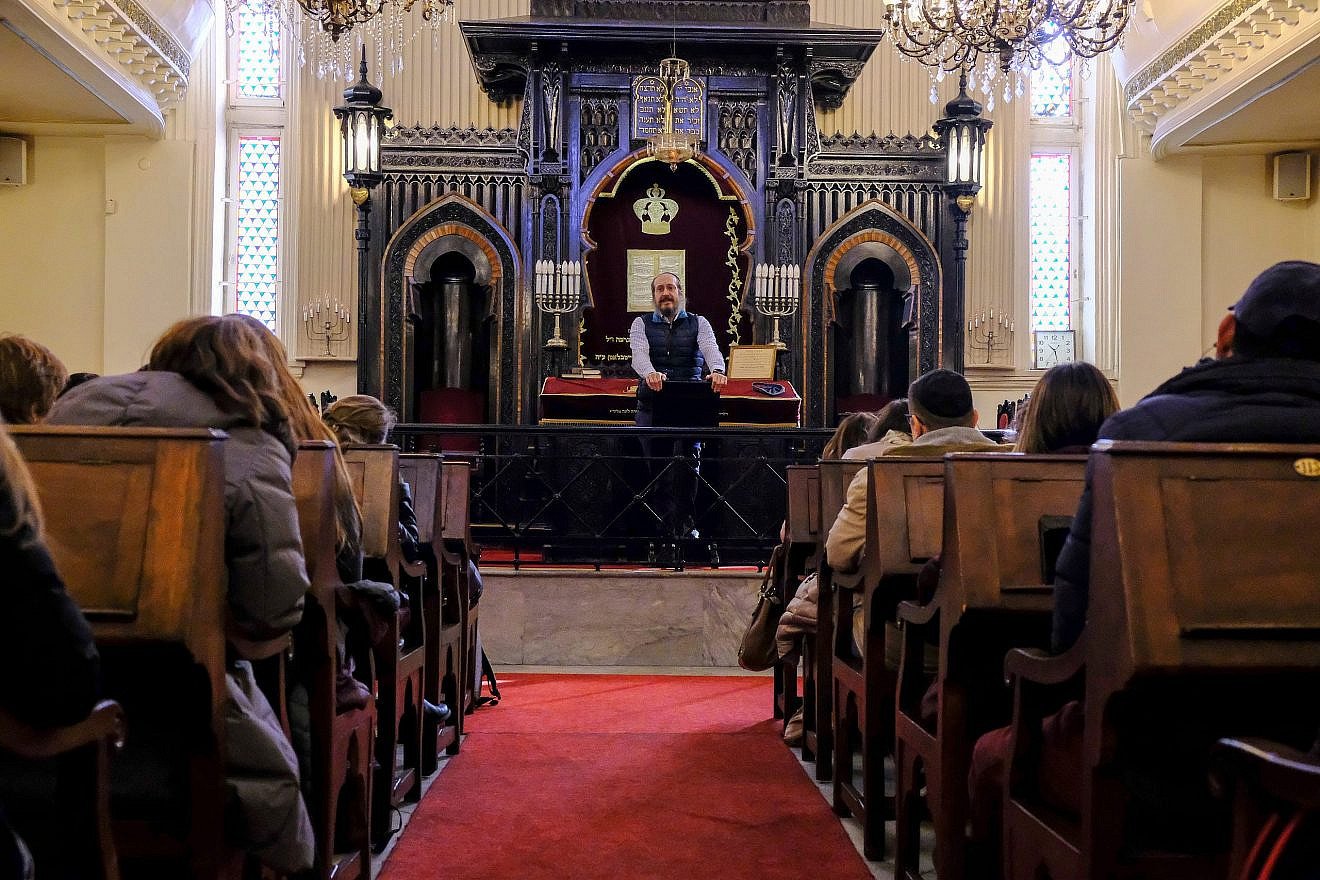 The Ashkenazi synagogue in Istanbul, Turkey on Feb. 26, 2019. Credit: Ilker Murat Gurer/Shutterstock.