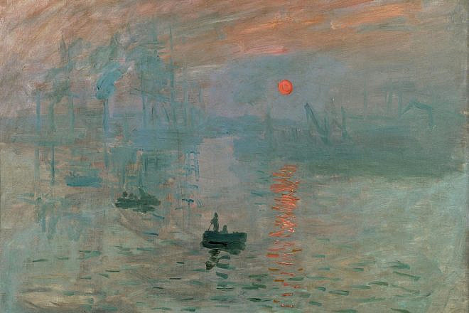 “Impression, Sunrise” (1872) oil on canvas painting by Claude Monet. Credit: Musée Marmottan, Paris, via Wikimedia Commons.