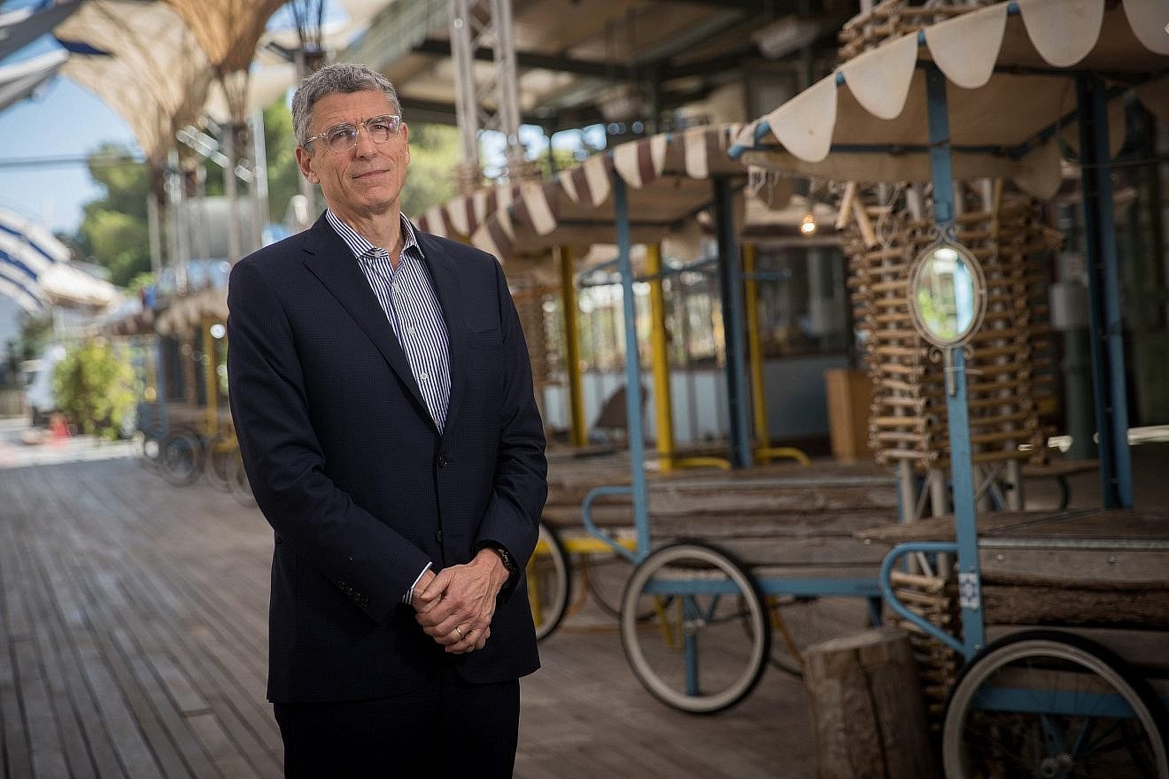 Rabbi Rick Jacobs, president of the Union for Reform Judaism, at the First Station Complex in Jerusalem on June 27, 2018. Photo by Yonatan Sindel/Flash90.