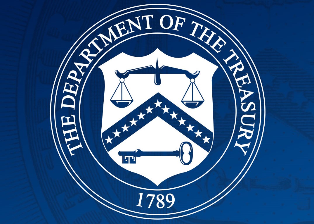 U.S. Treasury Department Official Logo