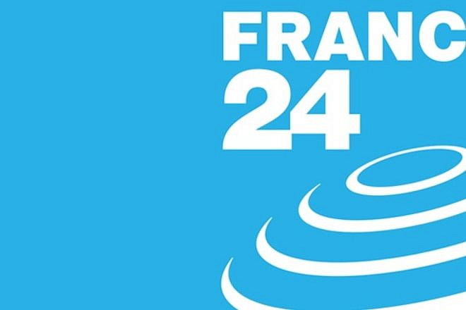 The France24 logo. Source: Screenshot.