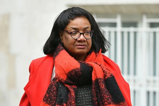 MP Diane Abbott. Source: Twitter.