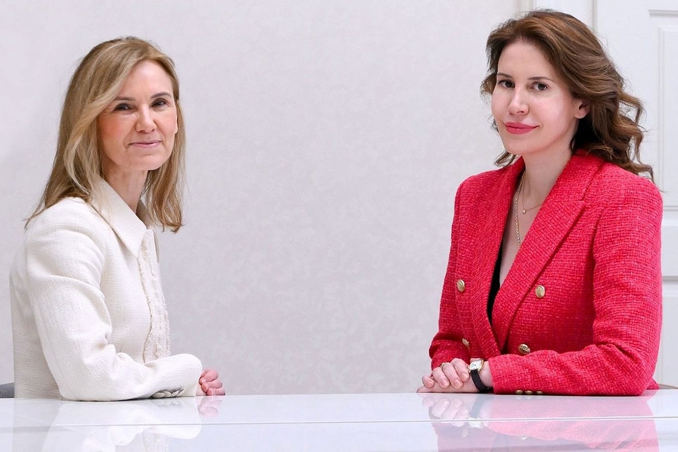 Terezija Gras (left) and Sara Lustig, co-chairs of the International Holocaust Remembrance Alliance. Credit: Courtesy.