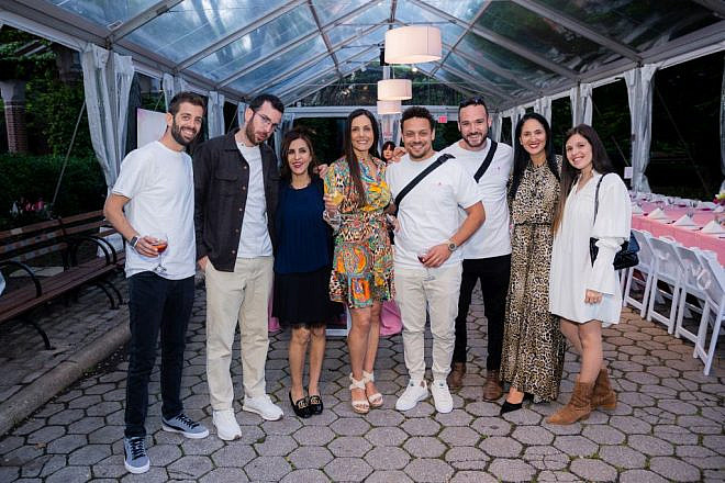 Neshek women and Israeli soldiers at a recent Neshek event in New York City. Photo by Neshek.