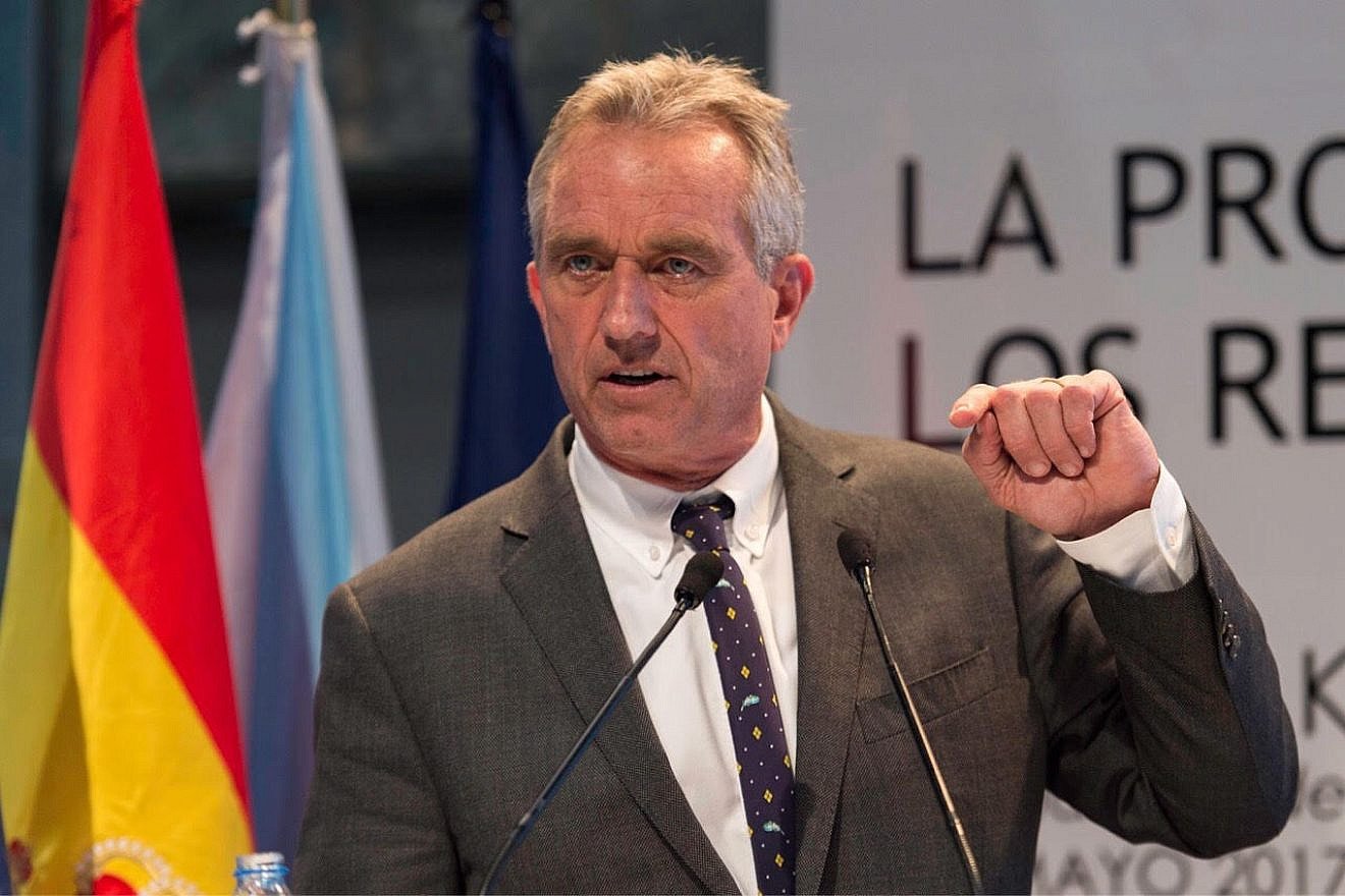 Robert F. Kennedy Jr., nephew of former U.S. President John F. Kennedy and 2024 Democratic candidate for president, in 2017. Credit: Wikipedia.