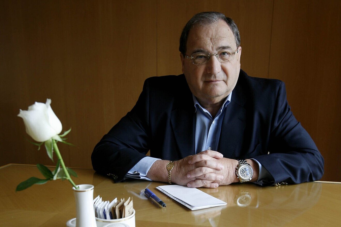 Abraham Foxman, then-national director of the 
Anti-Defamation League, in 2009. Photo by Miriam Alster/Flash90.