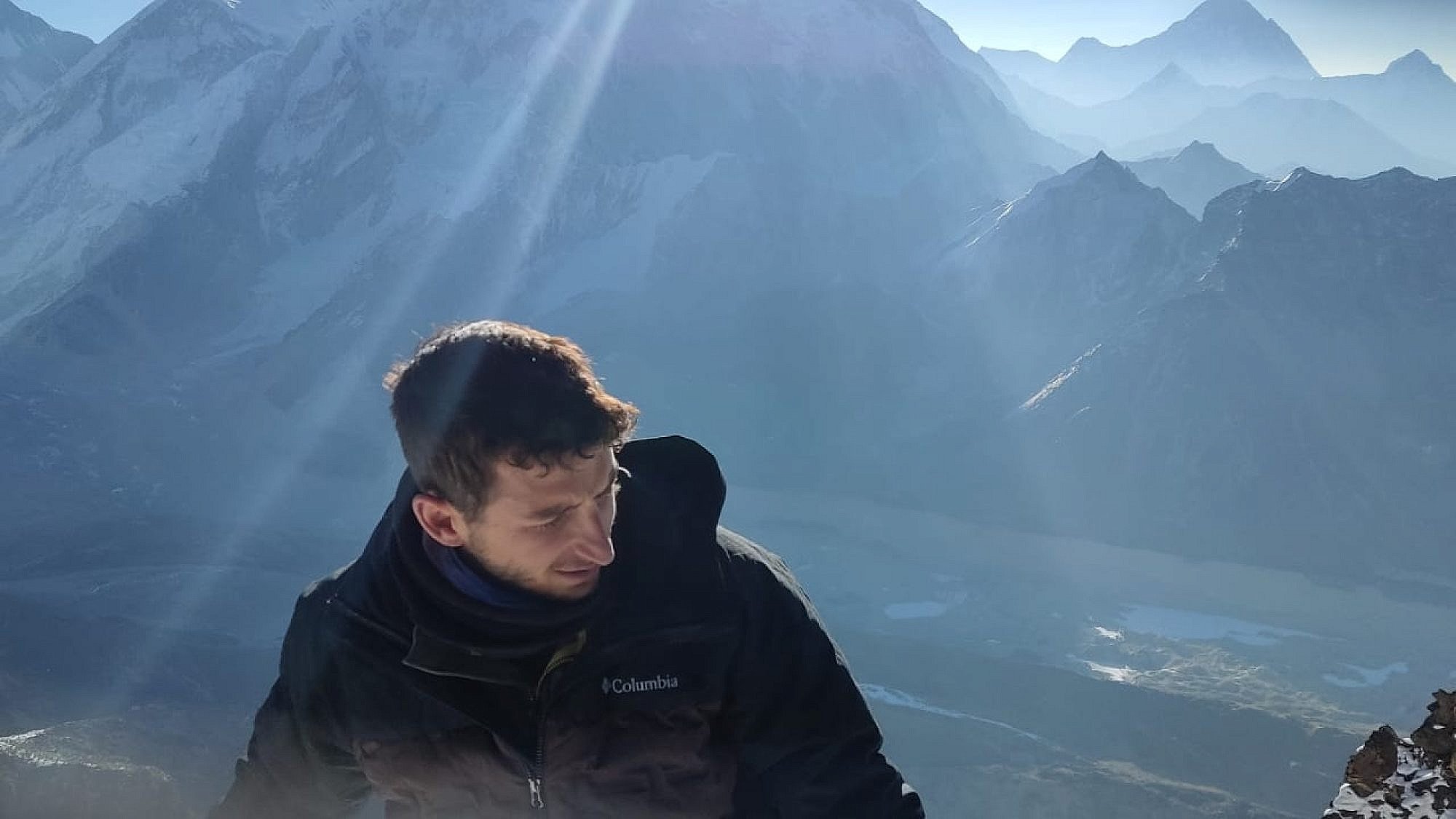 Aviad Sido climbing Mount Everest, May 2023. Credit: Courtesy.