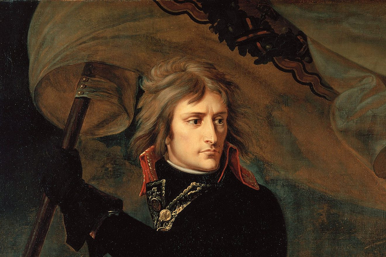 "Napoleon Bonaparte on the Bridge at Arcole" by Antoine-Jean Gros, painted 1796-1797. Source: Wikimedia