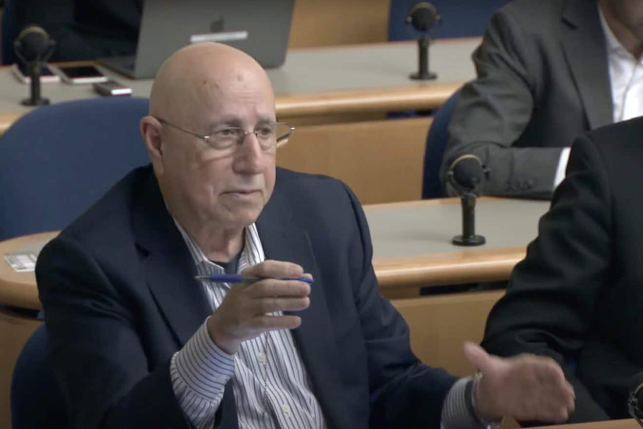 Palestinian journalist Said Arikat at a U.S. State Department press briefing on June 28, 2023. Source: YouTube screenshot.