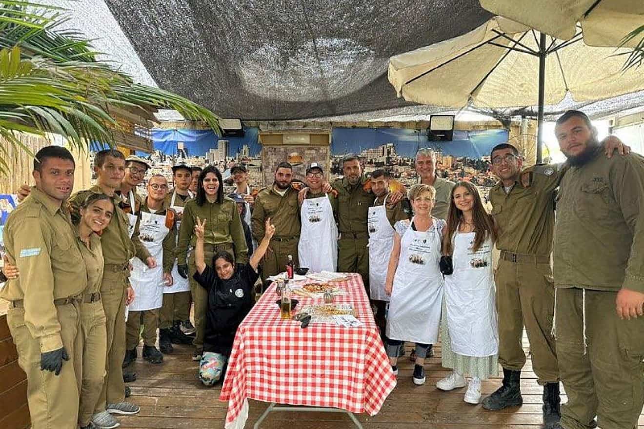 The Special in Uniform pizza party