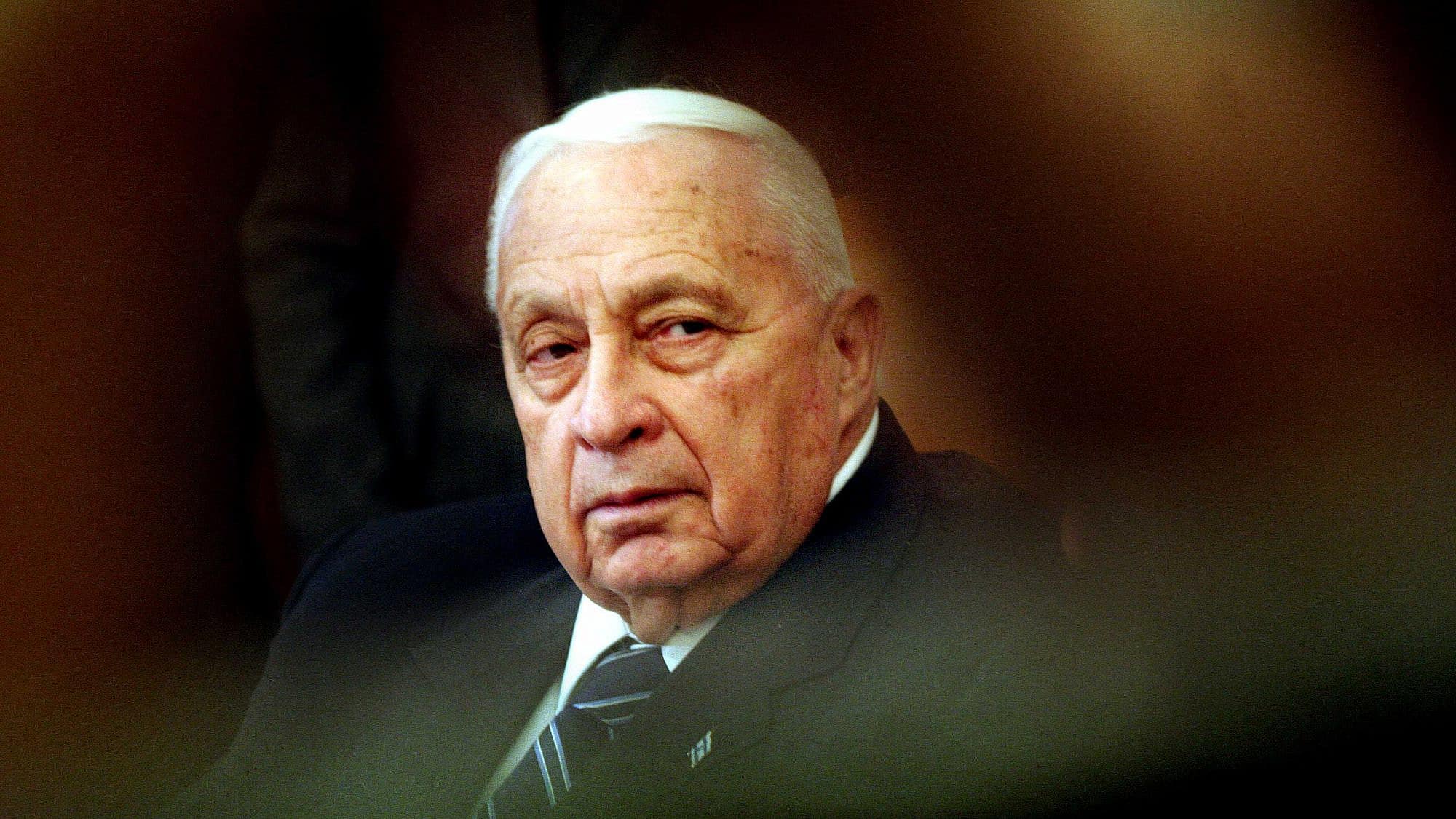 Ariel Sharon, prime minister from March 2001 to April 2006, was unable to carry out his duties after suffering a second stroke on Jan. 4, 2006. Photo by Yossi Zamir/Flash90.