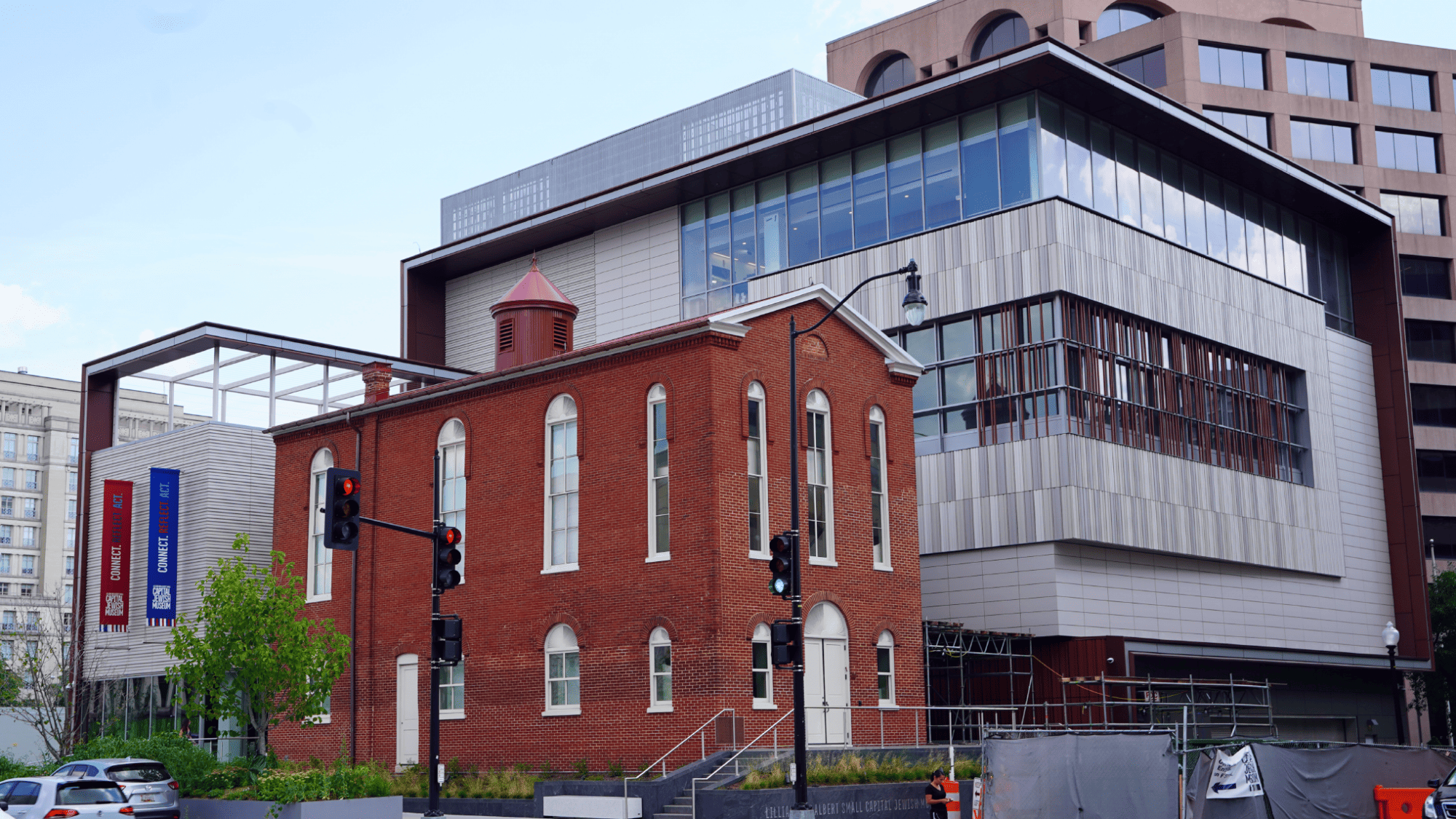 The exterior view of the Capital Jewish Museum in Washington, D.C. Photo by Imagine Photography/Courtesy of the Capital Jewish Museum.