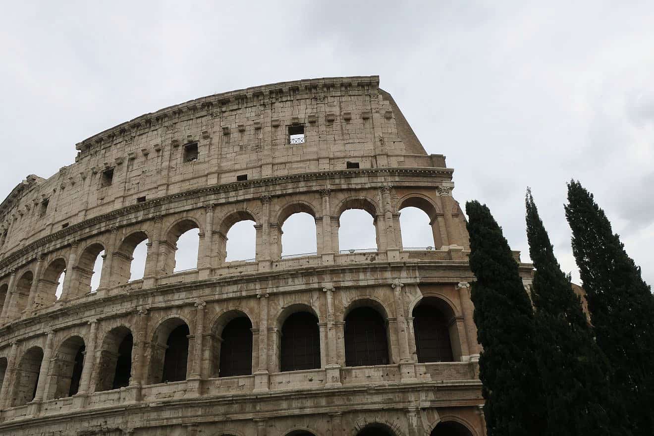 The Colosseum in Rome. Photo by Menachem Wecker.