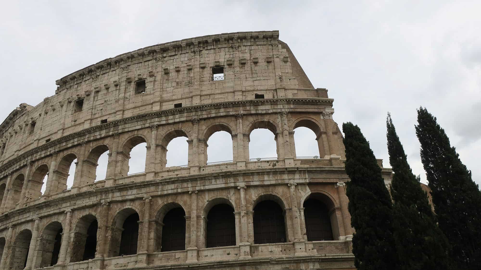 The Colosseum in Rome. Photo by Menachem Wecker.