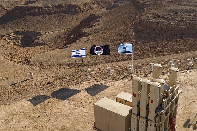 A David's Sling battery. Credit: Israeli Defense Ministry Spokesperson’s Office.