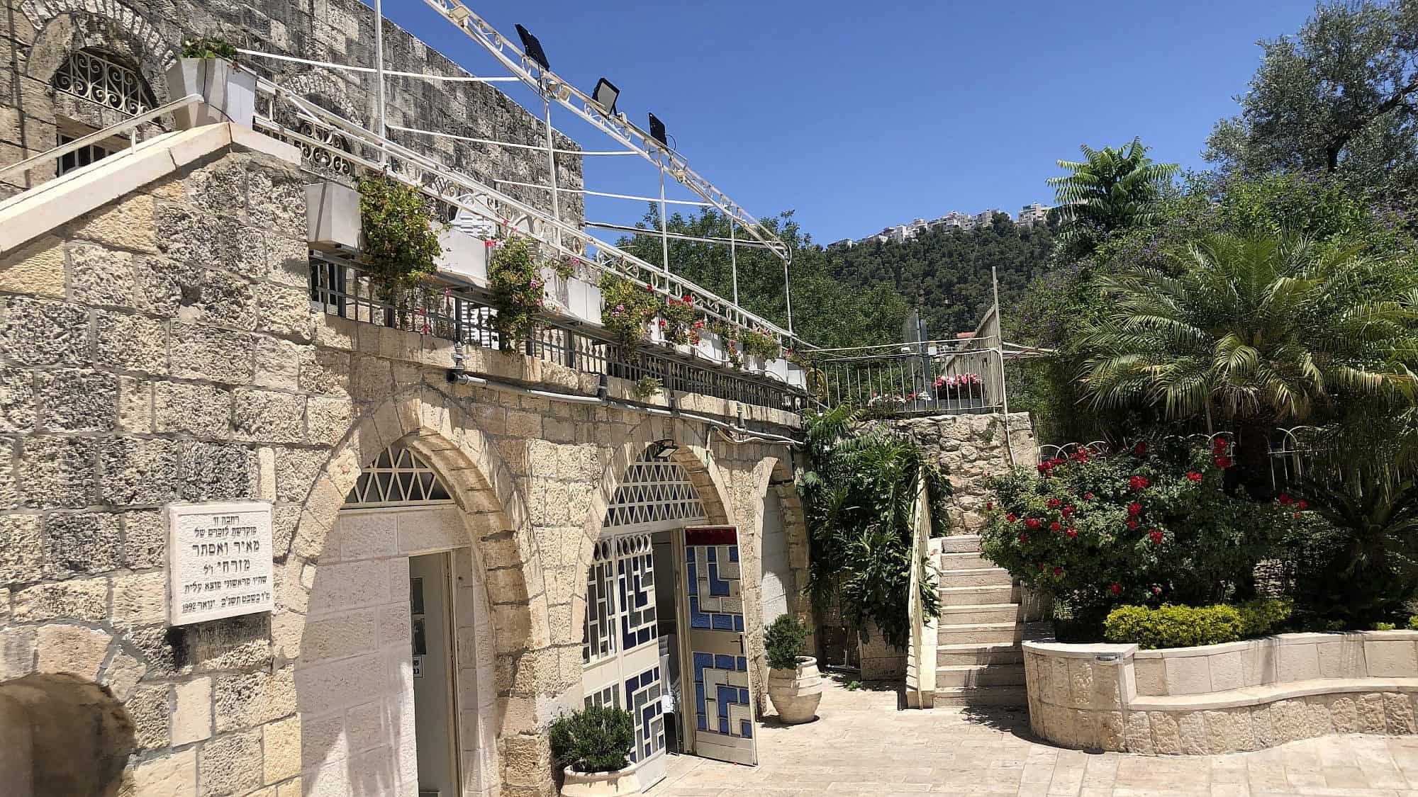 The synagogue at Beit Yellin. Photo by Judy Lash Balint