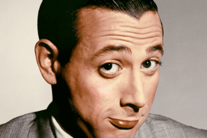 Paul Reubens, aka Pee-Wee Herman. Source: Twitter.