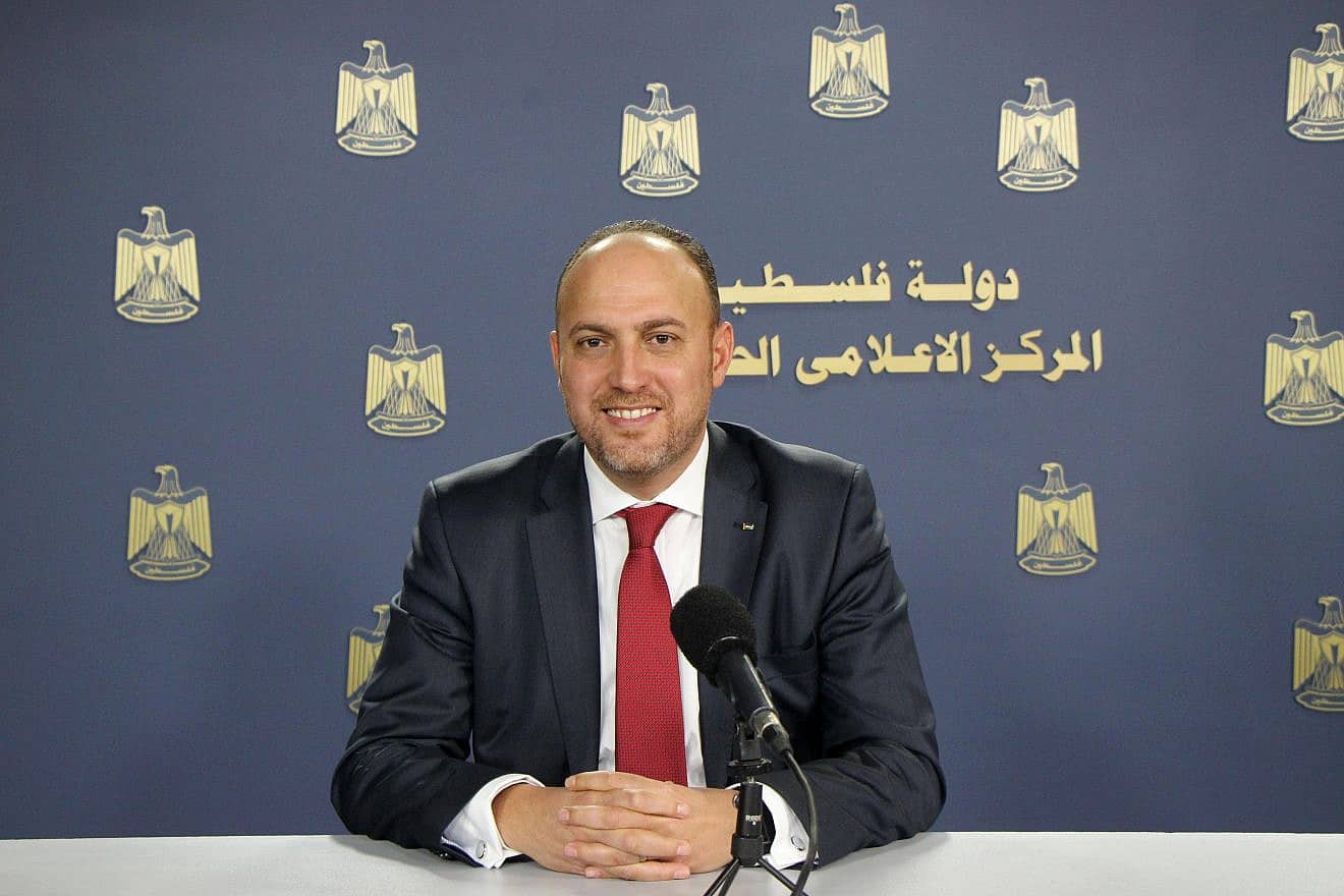 PLO envoy to the U.K. Husam Zomlot. Source: Twitter.