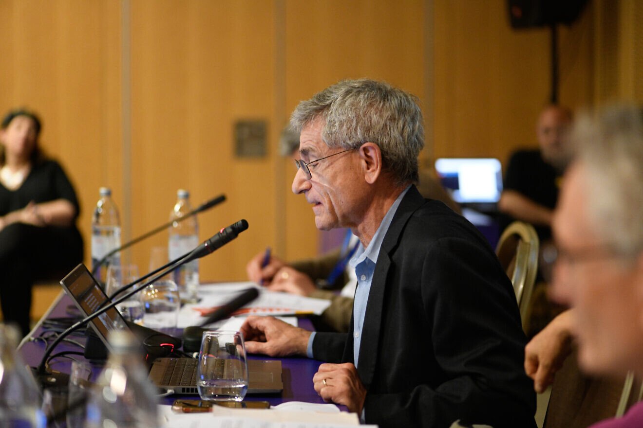 Jonathan Brent, executive director and CEO of the YIVO Institute for Jewish Research, speaks in Dubrovnik, Croatia at an International Holocaust Remembrance Alliance event in July 2023. Credit: YIVO Institute for Jewish Research.