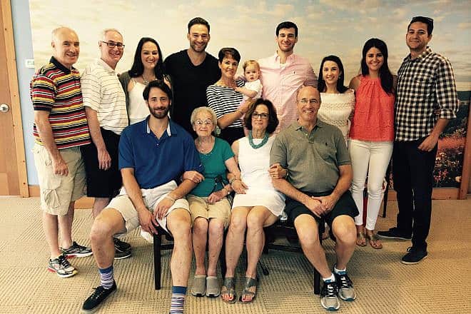 Rose Mallinger, who was killed on Oct. 27, 2018 at the Tree of Life*Or L’Simcha Synagogue in Pittsburgh, with her children, grandchildren and great-grandchild. Courtesy: Amy Mallinger.