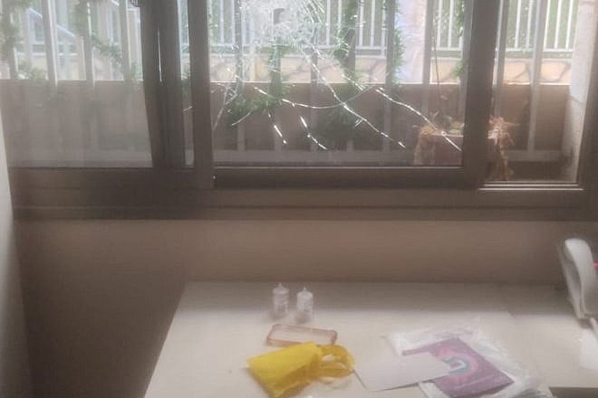 Terrorists opened fire at this Arab school in Jerusalem's Kafr Aqab neighborhood, Aug. 29, 2023. Photo used in accordance with Clause 27a of the Copyright Law.