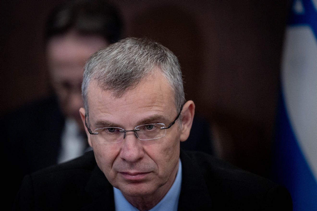 Israeli Minister of Justice Yariv Levin seen during a government conference at the Prime Minister's office in Jerusalem on September 10, 2023. Photo by Chaim Goldberg/Flash90 *** Local Caption *** ????? ?????
????
????
?? ???????
??????