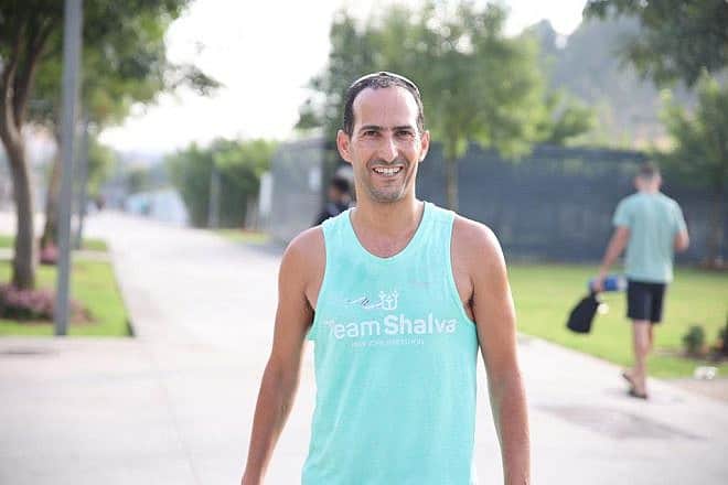 Col. (res.) Uri Levi will lead Team Shalva's 130-member squad competing in the New York City Marathon. Photo by Or Gefen/TPS.