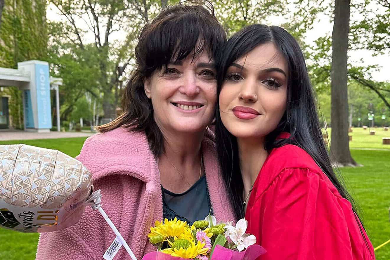 Hamas releases Judith (left) and Natalie Raanan, dual Israeli-Americans who were being held captive by Hamas in the Gaza Strip since Oct. 7, 2023. Credit: Courtesy.