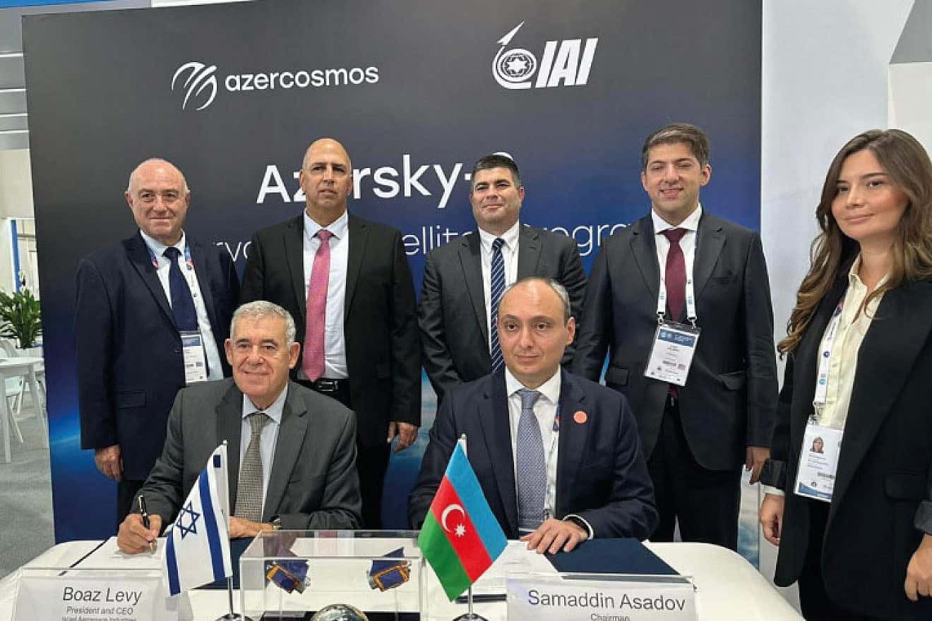 IAI signs $120 million satellite deal with Azerbaijan - JNS.org