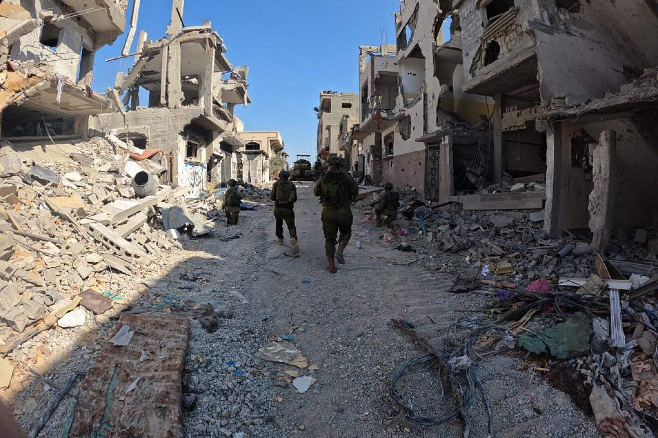 Israel Defense Forces operating in the Gaza Strip in October 2023. Source: IDF Spokesperson's Unit.