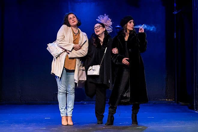 From the stage production, “Best Friends,” part of the Stav Festival in New York City from Sept. 28 through Oct. 29, 2023. Photo by Ohad Kab.