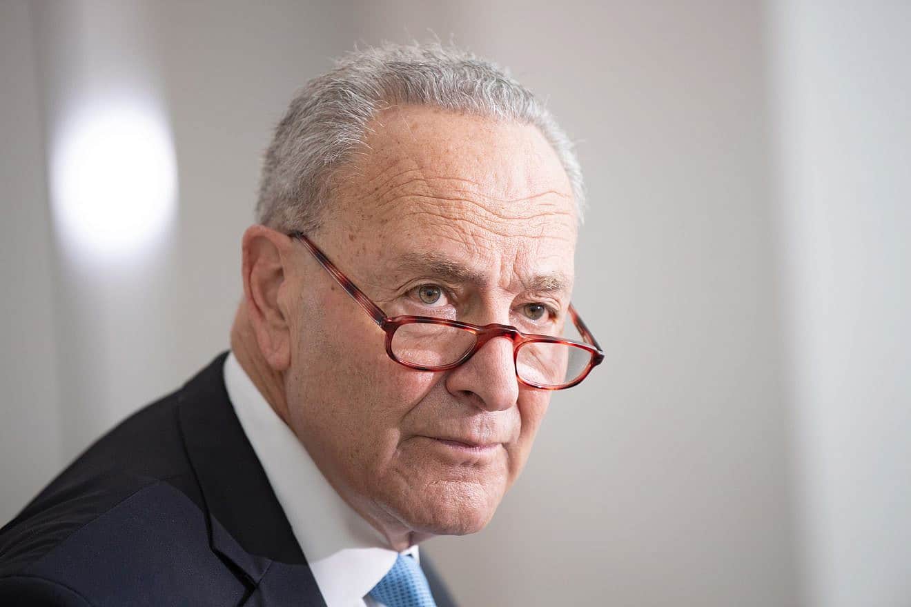 Senate Majority Leader Senator Chuck Schumer (D-N.Y.). Credit: Ron Adar/Shutterstock.