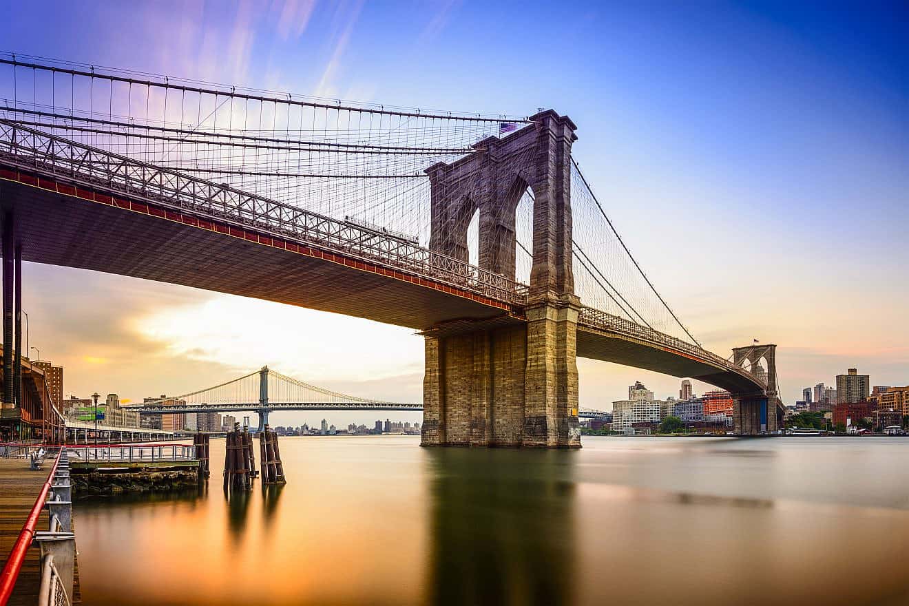 Brooklyn Bridge in New York City. Photo by Sean Pavone/Shutterstock.