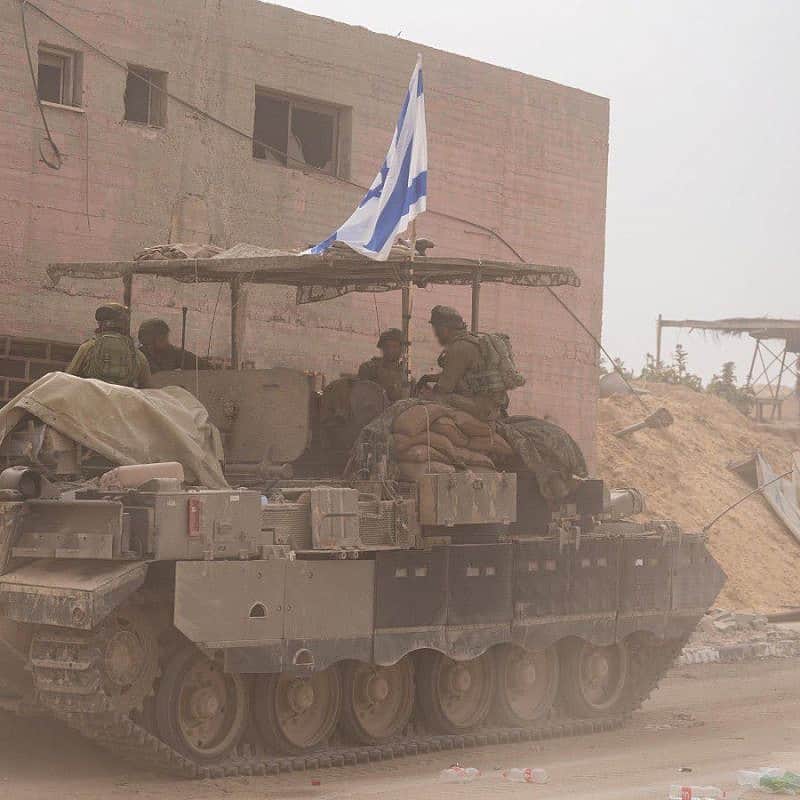 Israeli troops operating in the Hamas-ruled Gaza Strip, Nov. 16, 2023. Credit: IDF.