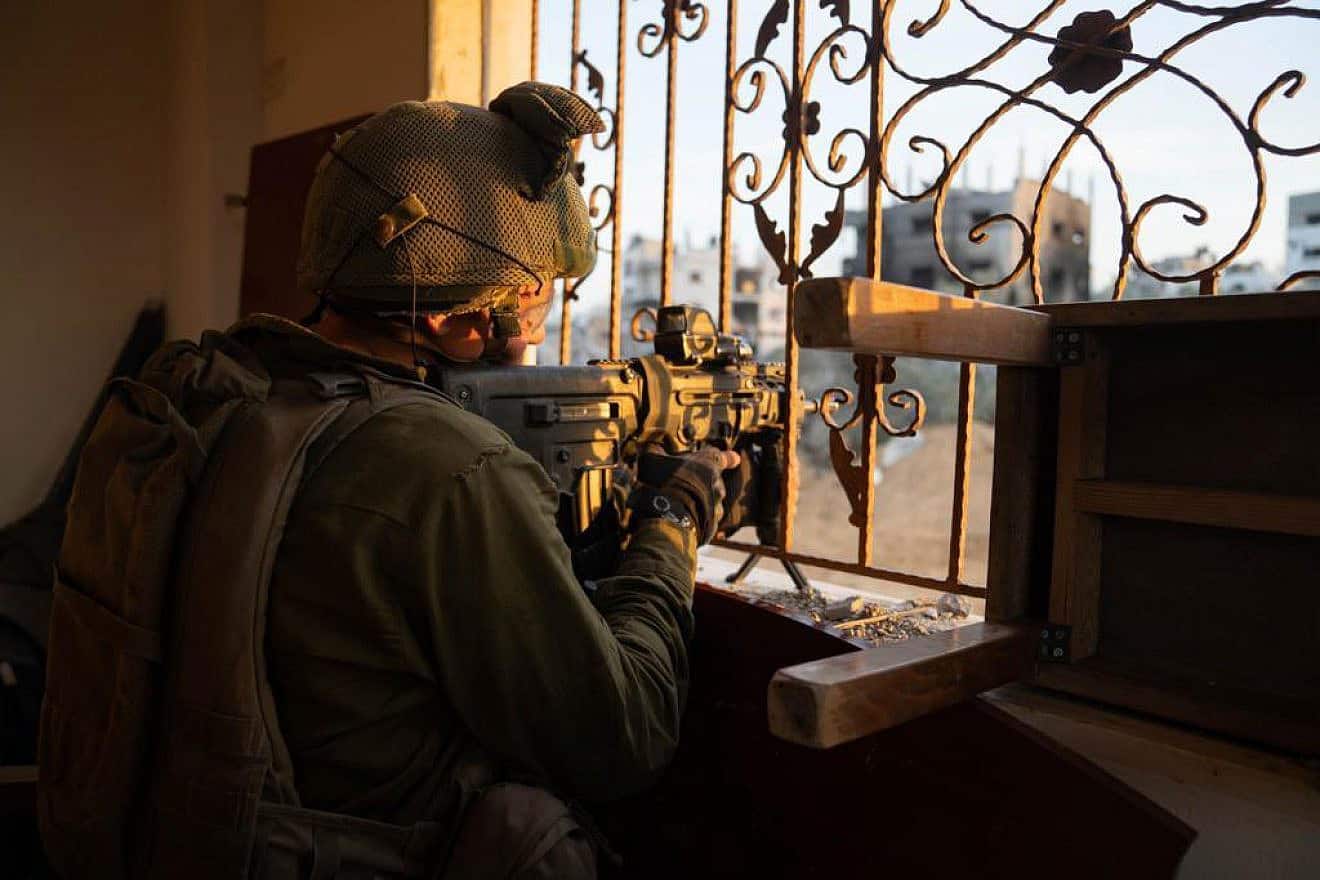 Israeli forces conducting ground operations in the Gaza Strip, Nov. 7, 2023. Credit: IDF.