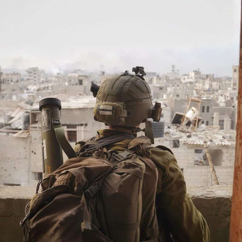 Israeli troops operating in the Hamas-ruled Gaza Strip, Nov. 16, 2023. Credit: IDF.