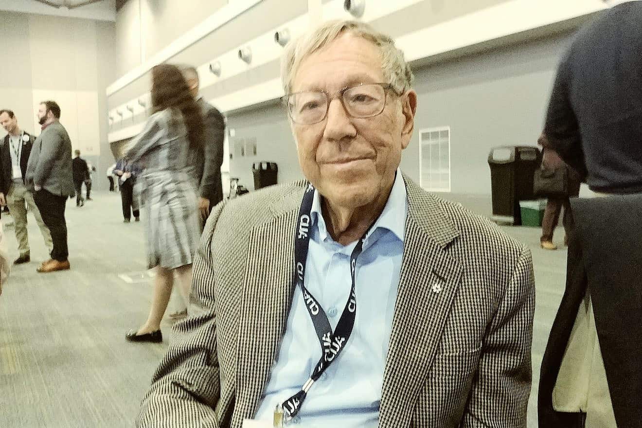 Former Canadian Justice Minister and Attorney General Irwin Cotler. Photo by Dave Gordon.