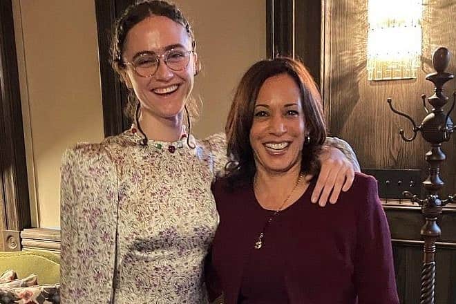 Ella Emhoff and U.S. Vice President Kamala Harris, May 15, 2021. Credit: Office of Vice President Kamala Harris via Wikimedia Commons.