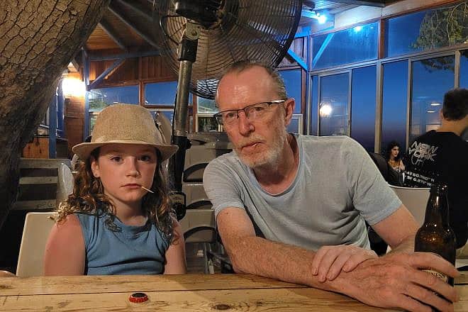 Tom Hand and his daughter Emily, who was kidnapped by Hamas on Oct. 7, 2023. Courtesy of Tom Hand.