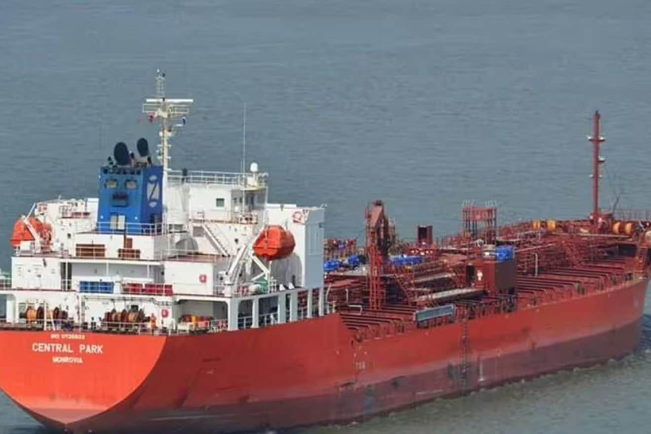 Zodiac Maritime's "Central Park" vessel. Source: Screenshot.