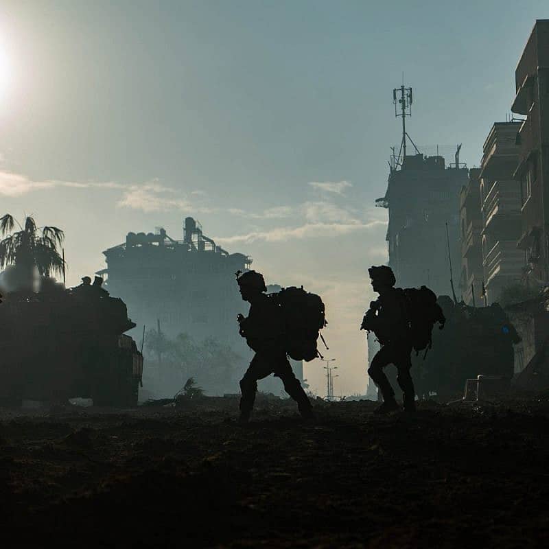 IDF troops operating in the northern Gaza Strip, Nov. 18, 2023. Credit: IDF.