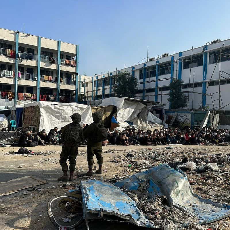 Israeli troops operating in the Hamas-ruled Gaza Strip, Dec. 12, 2023. Credit: IDF. Israeli troops operating in the Hamas-ruled Gaza Strip, Dec. 12, 2023. Credit: IDF.