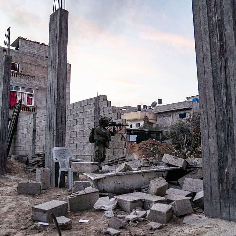 Israeli troops operating in the Hamas-ruled Gaza Strip, Dec. 12, 2023. Credit: IDF. Israeli troops operating in the Hamas-ruled Gaza Strip, Dec. 12, 2023. Credit: IDF.