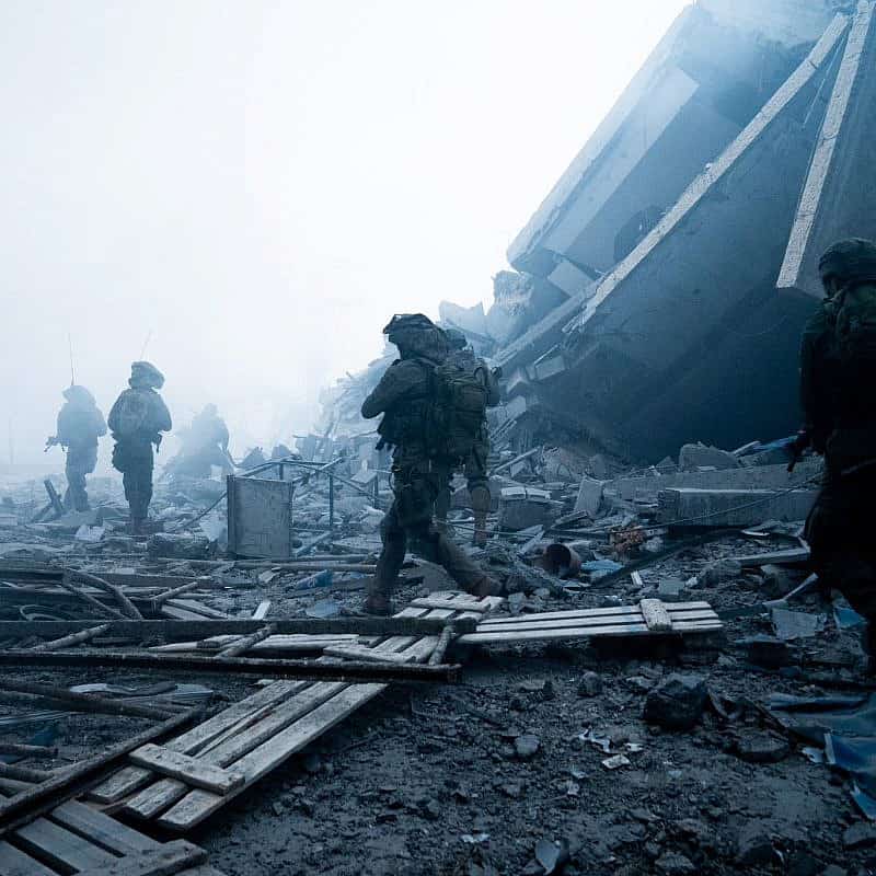 Israeli troops operating in the Hamas-ruled Gaza Strip, Dec. 21, 2023. Credit: IDF.