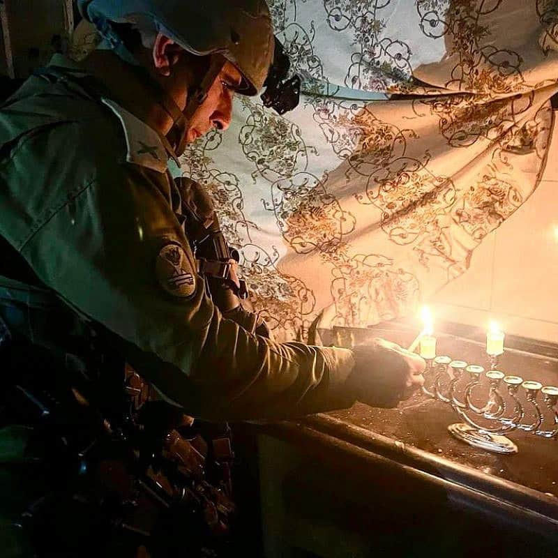 Israeli troops operating in the Hamas-ruled Gaza Strip, Dec. 8, 2023. Credit: IDF.