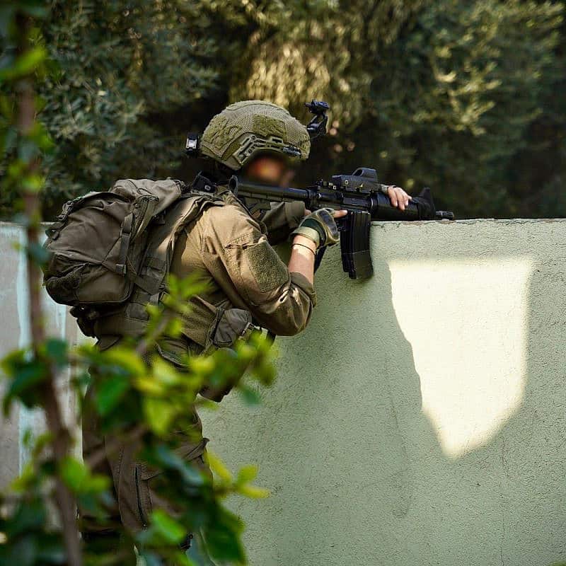 Israeli troops operating in the Hamas-ruled Gaza Strip, Dec. 8, 2023. Credit: IDF.