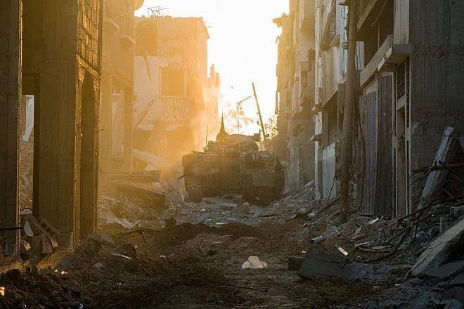 Israeli troops operating in the Hamas-ruled Gaza Strip, Dec. 21, 2023. Credit: IDF.