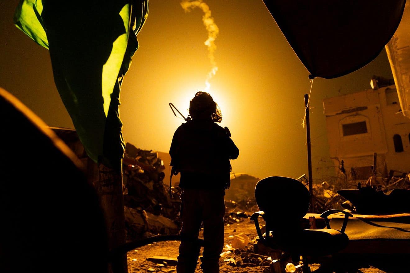 Israel Defense Forces operating in the Gaza Strip as part of “Operation Swords of Iron,” Dec. 6, 2023. Credit: IDF.