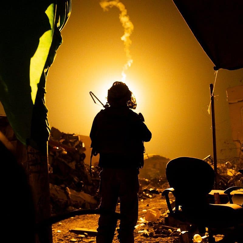 Israel Defense Forces operating in the Gaza Strip as part of “Operation Swords of Iron,” Dec. 6, 2023. Credit: IDF.