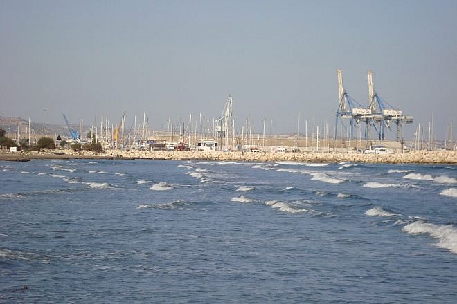 The port of Larnaca in Cyprus. Source: Wikimedia Commons.